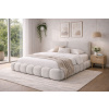 Světle šedá žinylková dvoulůžková postel MICADONI Solange 180 x 200 cm -fv-interier-25