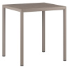 Béžovošedý zahradní stůl Piave 70 x 70 cm