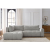 Světle šedá čalouněná rohová rozkládací pohovka Arsene 277 cm, levá -fv-interier-25