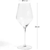 Sklenička na víno Kave Home Orbida 550 ml