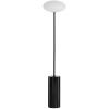 Černá mramorová stojací lampa Kave Home Idela