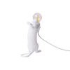 Bílá stolní lampa Mouse Standing