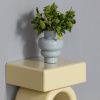 Světle šedá kovová váza Auri 27 cm -fv-interier-25
