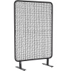 Černý kovový paraván Bizzotto Babilo 180 cm