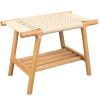 Přírodní dubová stolička KINTARO 43 cm