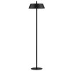 Černá kovová stojací LED lampa Nova Luce Velio 147 cm