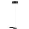 Černá kovová stojací LED lampa Nova Luce Velio 147 cm