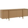 Dubový TV stolek Pacific 180 x 43 cm