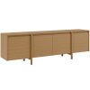 Dubový TV stolek Pacific 200 x 43 cm