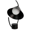 Černá kovová stolní lampa Angel Cerdá No. 8117