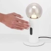 Bílá kovová stolní LED lampa Nova Luce Chronos -fv-interier-25