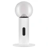 Bílá kovová stolní LED lampa Nova Luce Chronos