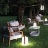 Světle šedá venkovní LED lampa Fermob Balad² 38 cm -fv-interier-25