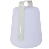 Světle šedá venkovní LED lampa Fermob Balad² 38 cm