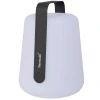 Antracitová venkovní LED lampa Fermob Balad² 38 cm