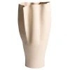 Béžová keramická váza Kave Home Nilea 44 cm