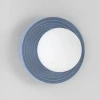 Modrošedé keramické nástěnné světlo Nova Luce Orbique 22 cm -fv-interier-25