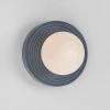 Modrošedé keramické nástěnné světlo Nova Luce Orbique 22 cm -fv-interier-25