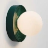 Zelené keramické nástěnné světlo Nova Luce Orbique 22 cm -fv-interier-25