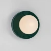 Zelené keramické nástěnné světlo Nova Luce Orbique 22 cm -fv-interier-25