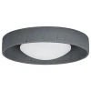 Šedé venkovní stropní LED světlo Nova Luce Moss 37 cm