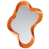 Oranžové nástěnné zrcadlo FLOATING 62 x 46 cm