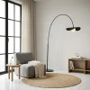 Černá stojací lampa Bizzotto Weert 226 cm -fv-interier-25