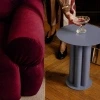 Modrý kovový odkládací stolek Micadoni Meghan 40 cm -fv-interier-25