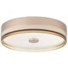 Zlaté kovové stropní LED světlo Nova Luce Helios 40 cm