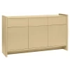 Žlutá lakovaná komoda Rali 161 x 46 cm