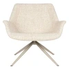 Béžové otočné lounge křeslo DOULTON