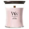 Malá vonná svíčka WoodWick, Rose Blush