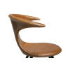 Hnědá kožená jídelní židle DAN-FORM Flair -fv-interier-25