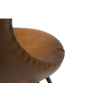 Hnědá kožená jídelní židle DAN-FORM Flair -fv-interier-25