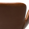 Koňakově hnědá koženková jídelní židle DAN-FORM Gaia -fv-interier-25