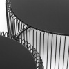 Set dvou černých kovových konferenčních stolků Wire 69,5/60 cm -fv-interier-25