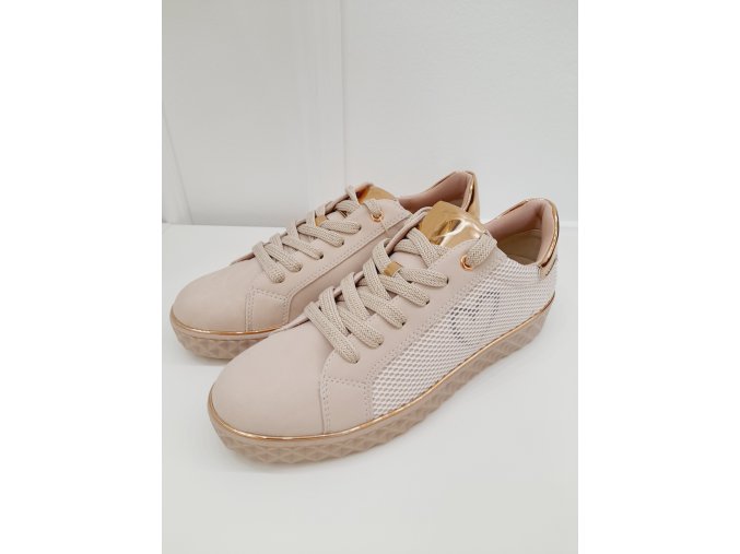 MarcoTozzi rosegold félcipő