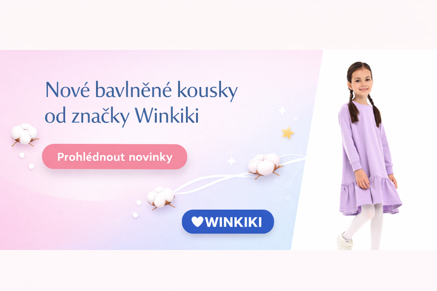 Winkiki bavlněné oblečení