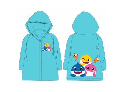 baby shark boy s raincoat
