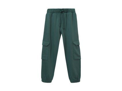 Dětské tepláky - khaki - velikost 170