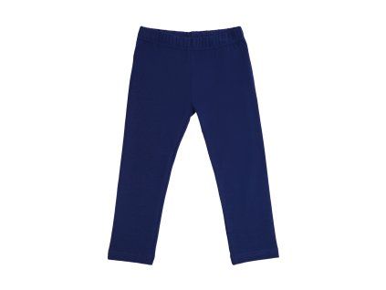 Dívčí legginy Basic - navy - velikost 122