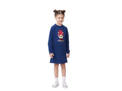 Dívčí šaty Blessed - navy - velikost 122