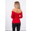 eng pl V neck blouse red 19459 1 (1)