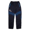 Chlapecké šusťákové kalhoty s fleecem WOLF, petrolejové