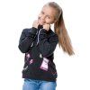 Dívčí mikina Music - černá - velikost 152