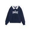 Dívčí mikina Unique - Navy - velikost 164