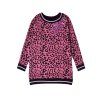 Dívčí šaty Leopard - růžová - velikost 152