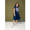 Dívčí šaty Summer Chill - navy - velikost 164