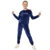 Dívčí tepláky Velur Winkiki - navy - velikost 146