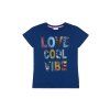Dívčí tričko Love Cool Vibe - navy - velikost 164